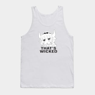 Kanna "That's Wicked" (White) Tank Top